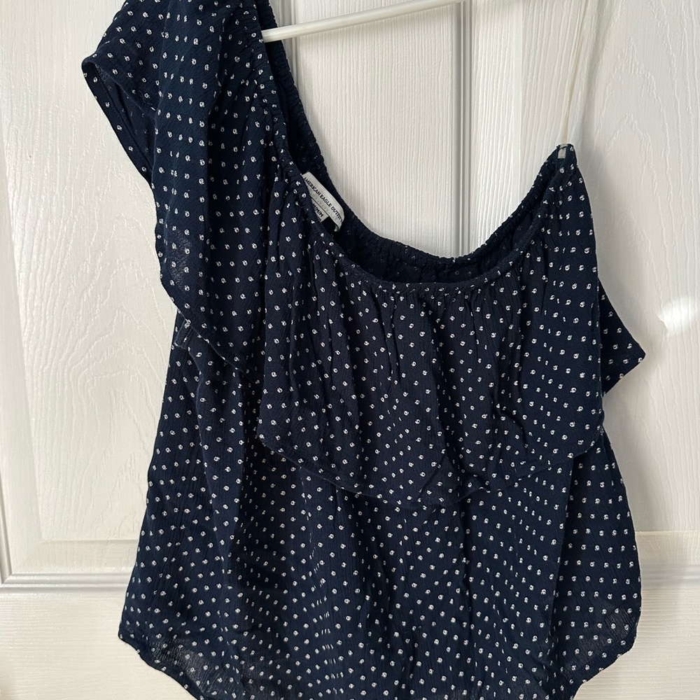 American Eagle Outfitters One Shoulder Blouse